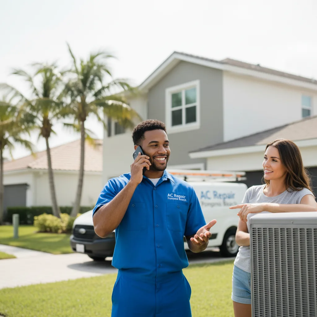 AC Repair Pompano Beach customer support in Wakeman